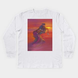 Mermaid Kids Long Sleeve T-Shirt